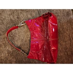 Dooney & Bourke Red Patent Leather Medium Cinzia Purse